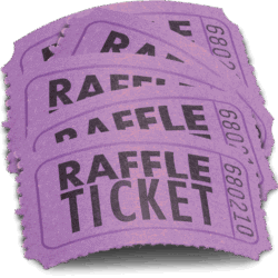 Five 50:50 Raffle Tickets